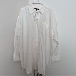 Banana Republic- Plus Size white button down